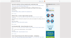 Desktop Screenshot of healthforlife.randyamy.com