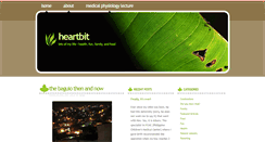 Desktop Screenshot of heartbit.randyamy.com